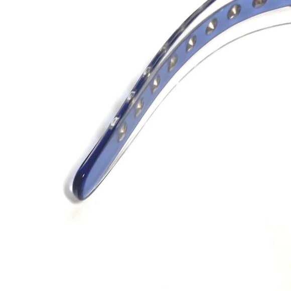 MIUMIU Rhinestone hair accessories headband hair band Katyusha Plastic blue - Picture 11 of 11